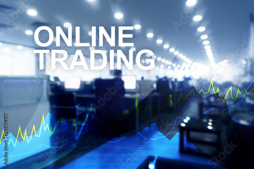 Online Trading Forex Investment And Financial Market Concept - 