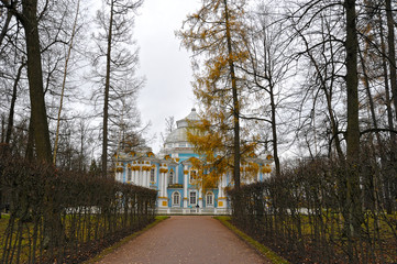 Pavilion Hermitage in Catherine park