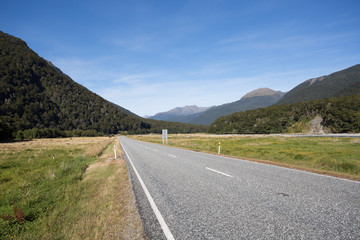 Strasse in die BErge