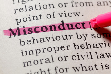 definition of misconduct