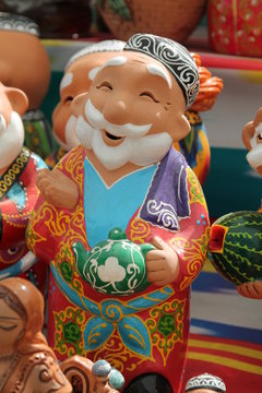 Uzbekistan traditional suvenir 