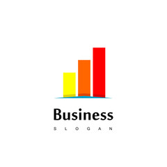 Business Logo With Good Progress Chart Diagram