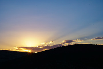 Sunset time today
