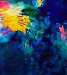 Obraz na płótnie Canvas Grunge close up oil painting background. Simple design pattern. Drawn texture.