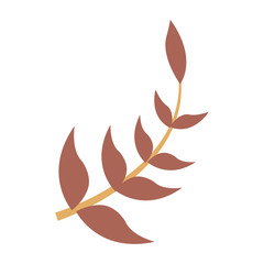 big leave tree background decoration