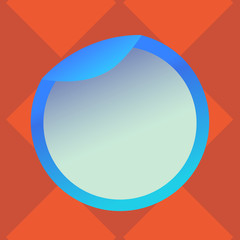 Design business Empty template isolated Minimalist graphic layout template for advertising . Bottle Packaging Blank Lid Carton Container Easy to Open Foil Seal Cover