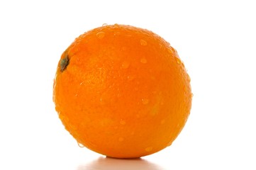 orange isolated on white background