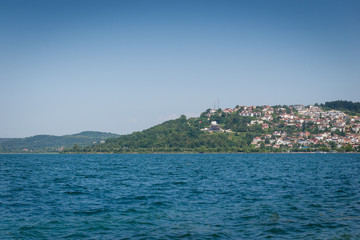 Naklejka premium Sapanca village in turkey