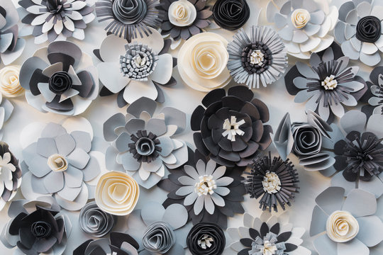 Paper flower pattern