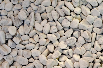 background of stones. decorative stones for the garden.