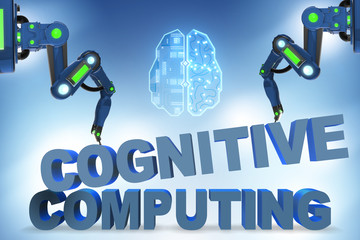 Cognitive computing concept - 3d rendering