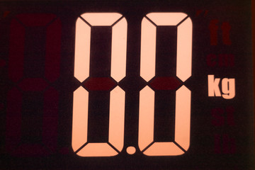 Digital scales 0.00 kg