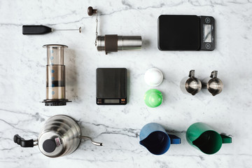 Equipment for making coffee