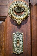 islamic door in Istanbul turkey