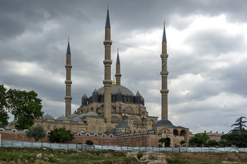 Built between 1569 and 1575 Selimiye Mosque  in city of Edirne,  East Thrace, Turkey