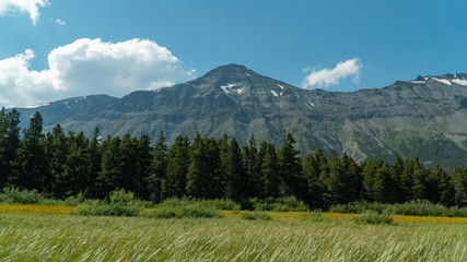 Glacier National Park Landscape 