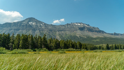 Glacier National Park Landscape 