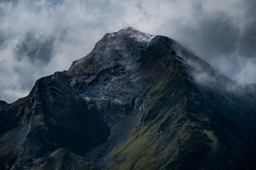 Mountain peak in Chatel