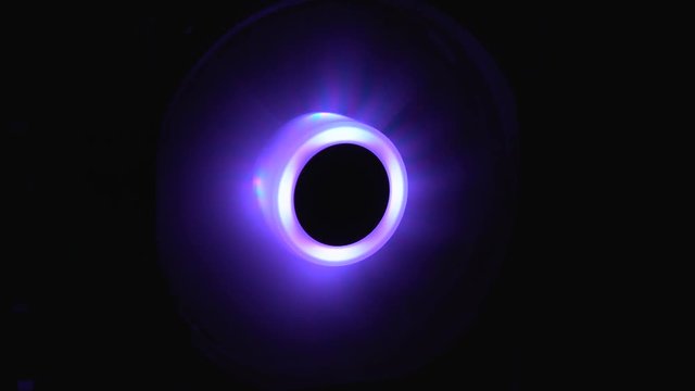 Purple light LED Case Fan Cooling PC with Cool Look for gaming computers and retro rigs