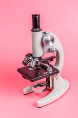 Pink on the microscope