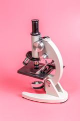 Pink on the microscope