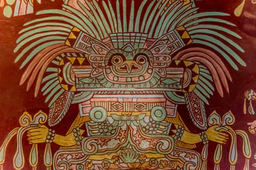 representaciones de dioses aztecas mexicanos