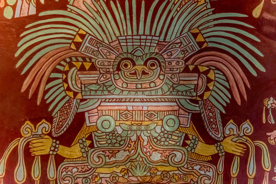 representaciones de dioses aztecas mexicanos