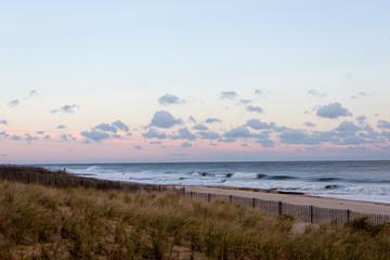 sunrise beach seascape