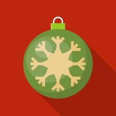 christmas ball, bauble icon, suitable for use as material