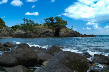 Fototapeta na wymiar Coromandel landscape seascape