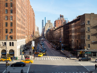 The Street at New York City ニューヨークの道路