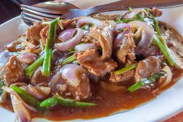 Chop-suey bœuf, cuisine chinoise