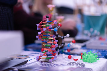 Abstract models printed by 3d printer