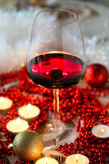 Red wine for Christmas
