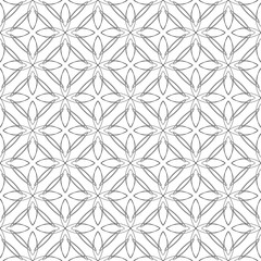 Vector seamless pattern. Modern stylish abstract texture. Repeating geometric tiles from striped elements