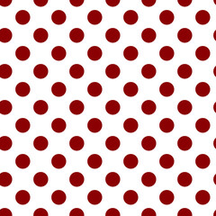 Polka dot pattern, seamless background