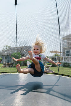 Happiness is a Trampoline
