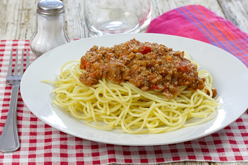 spaghetti bolognese