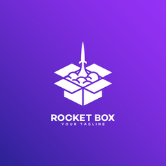 Rocket box logo