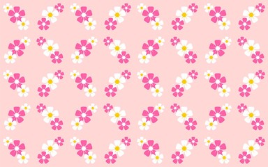 seamless pattern with flowers