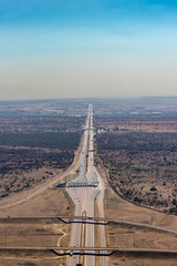 View of African highway