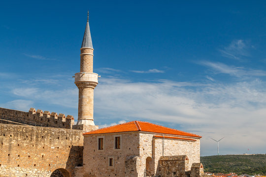 Medieval Ottoman fortress in Cesme, Turkey