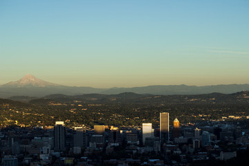 Portland Oregon City View 