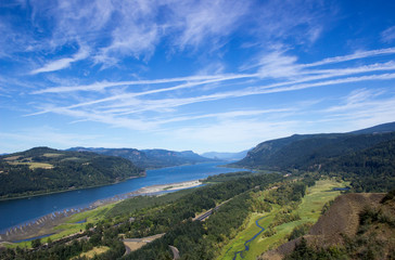 Columbia river gorge Oregon