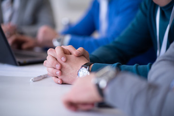 Startup Business Team On Meeting at office