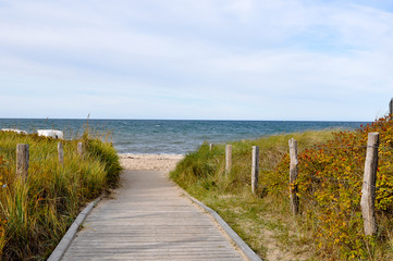 Fototapeta na wymiar Weissenhaus, Ostsee