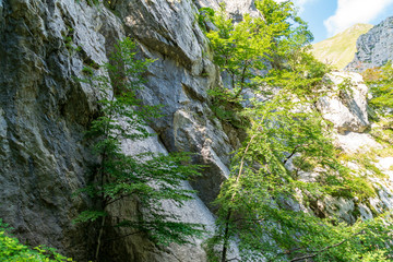 Vista dal sentiero 151 da Foce al lago di Pilato