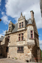 Le Mans France. Old house at Le Mans a city in France.