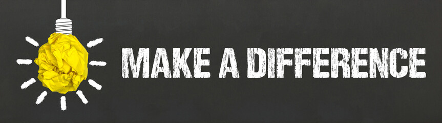 Make a difference