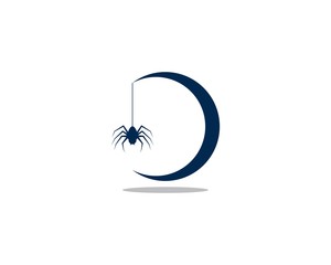 Spider logo template